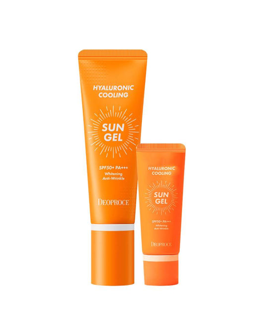 ديو بروس طقم جل واقي شمس +SPF50 المهدئ بالهيالورونيك - 20 جم