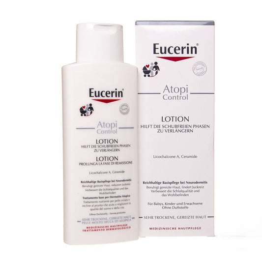 لوشن الجسم AtopiControl من Eucerin لوشن الجسم للجنسين 250 مل