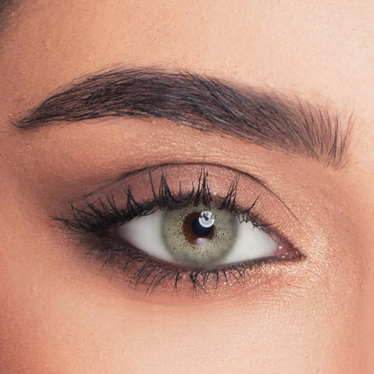 عدسات زينة ملونة من لومينوس أخضر Green