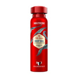 ديودرنت سبراي ديب سي خال من الألمنيوم حماية ٢٤ ساعة Old Spice Deep Sea