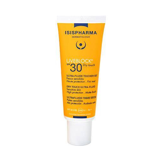 واقي شمس SPF 30+ للبشرة الحساسة والخافة من ايزيس فارما - 40 مل