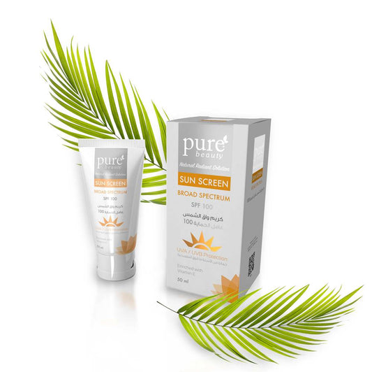 بيور بيوتي كريم واقي الشمس SPF100 - 50ML